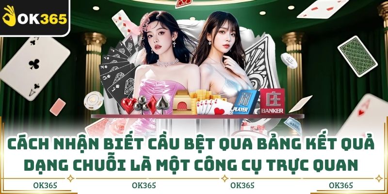 Cách nhận biết cầu bệt qua bảng kết quả dạng chuỗi là một công cụ trực quan